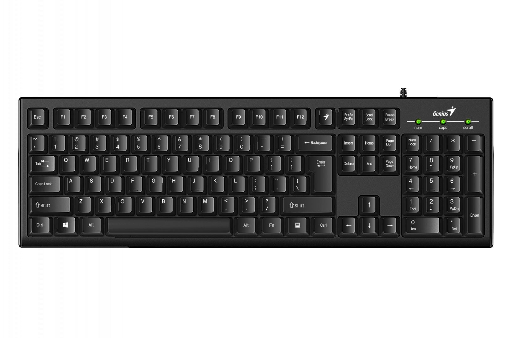 Genius Smart KB-100 billentyûzet Black HU