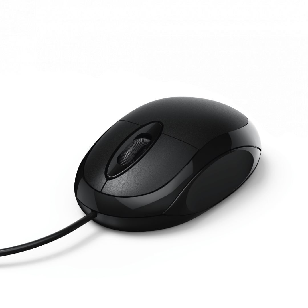 Hama MC-100 optical mouse Black 