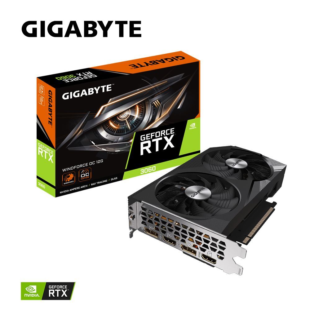 Gigabyte RTX3060 WINDFORCE OC 12G 