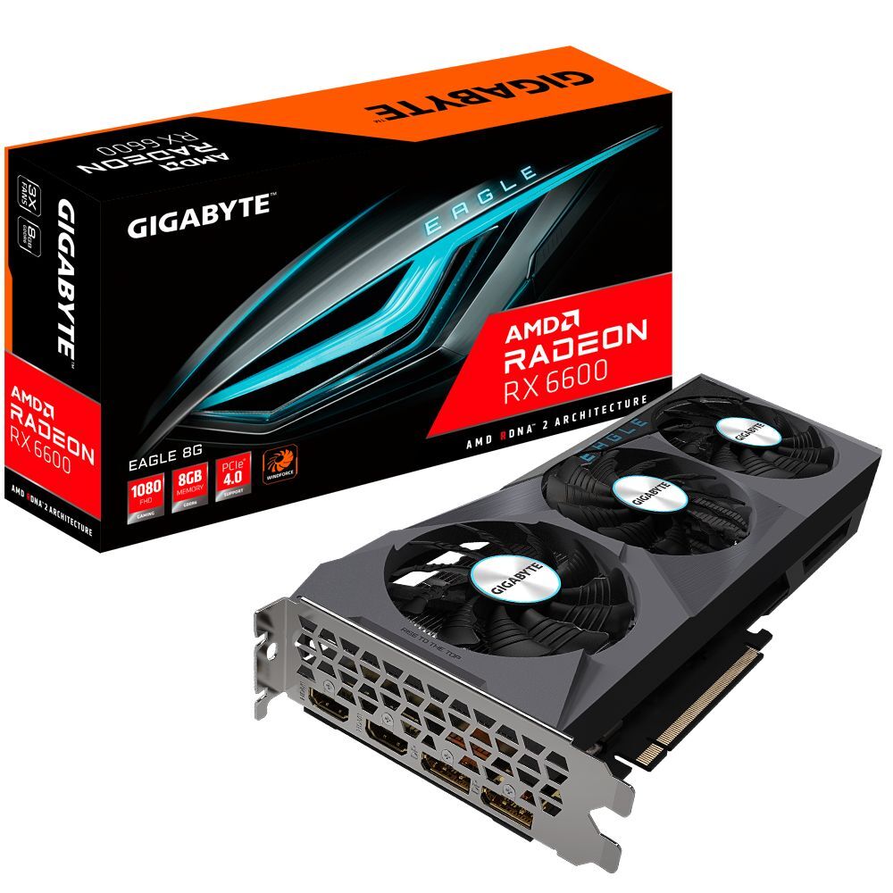 Gigabyte RX6600 EAGLE 8G